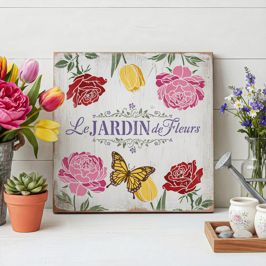 January Basic 2026: Le Jardin de Fleurs 6"x8"