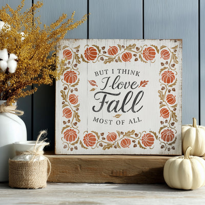 December 2025: Seasonal Borders & Sayings 12"x16" 3pk