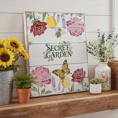 January 2026: Le Jardin de Fleurs 12"x16" 3pk