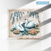 SOTMC - November 2024: Swan Serenity Layering Stencil, 12"x16" (4 pack)