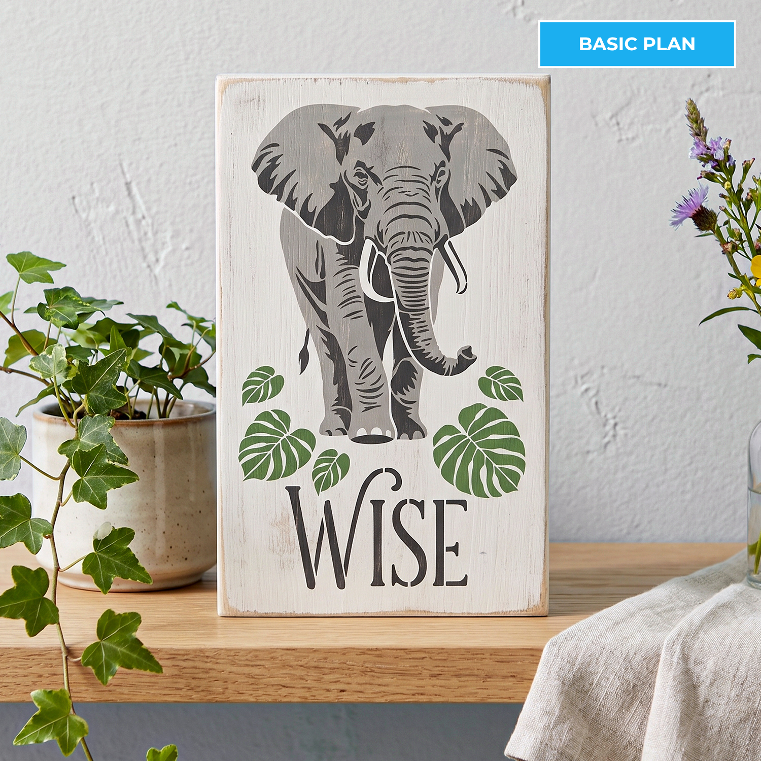 June Basic 2026: Safari Affirmations 6"x8"