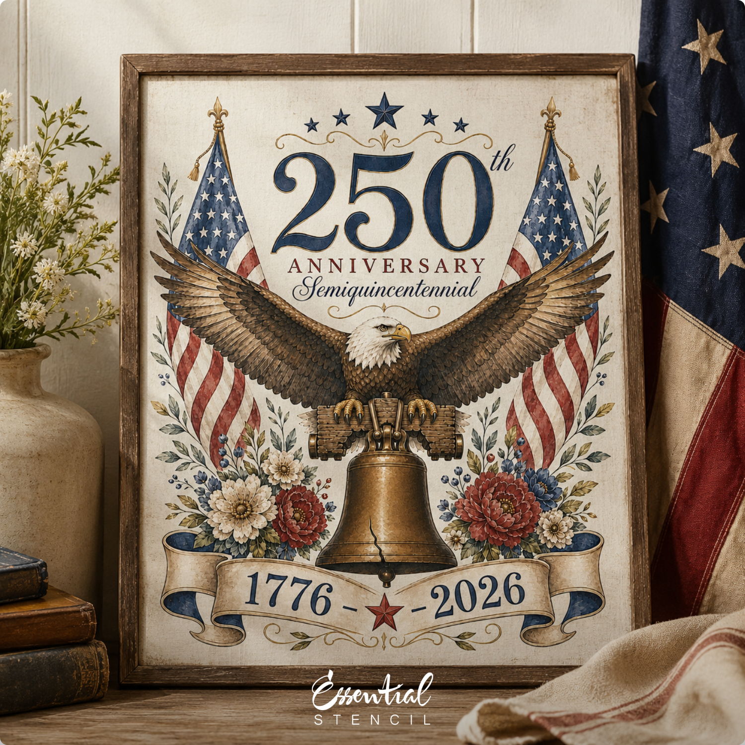 America's Semiquincentennial Transfer Set