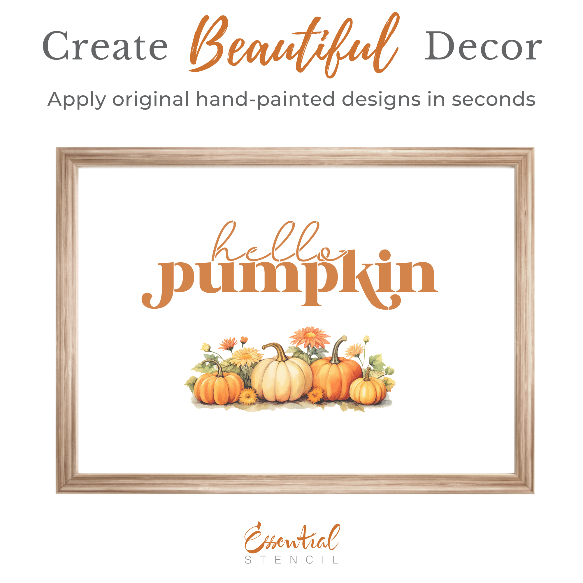 Autumn Pumpkins & Fall Leaves Rub-on Transfers - 8x10" Sheets (Club Exclusive)