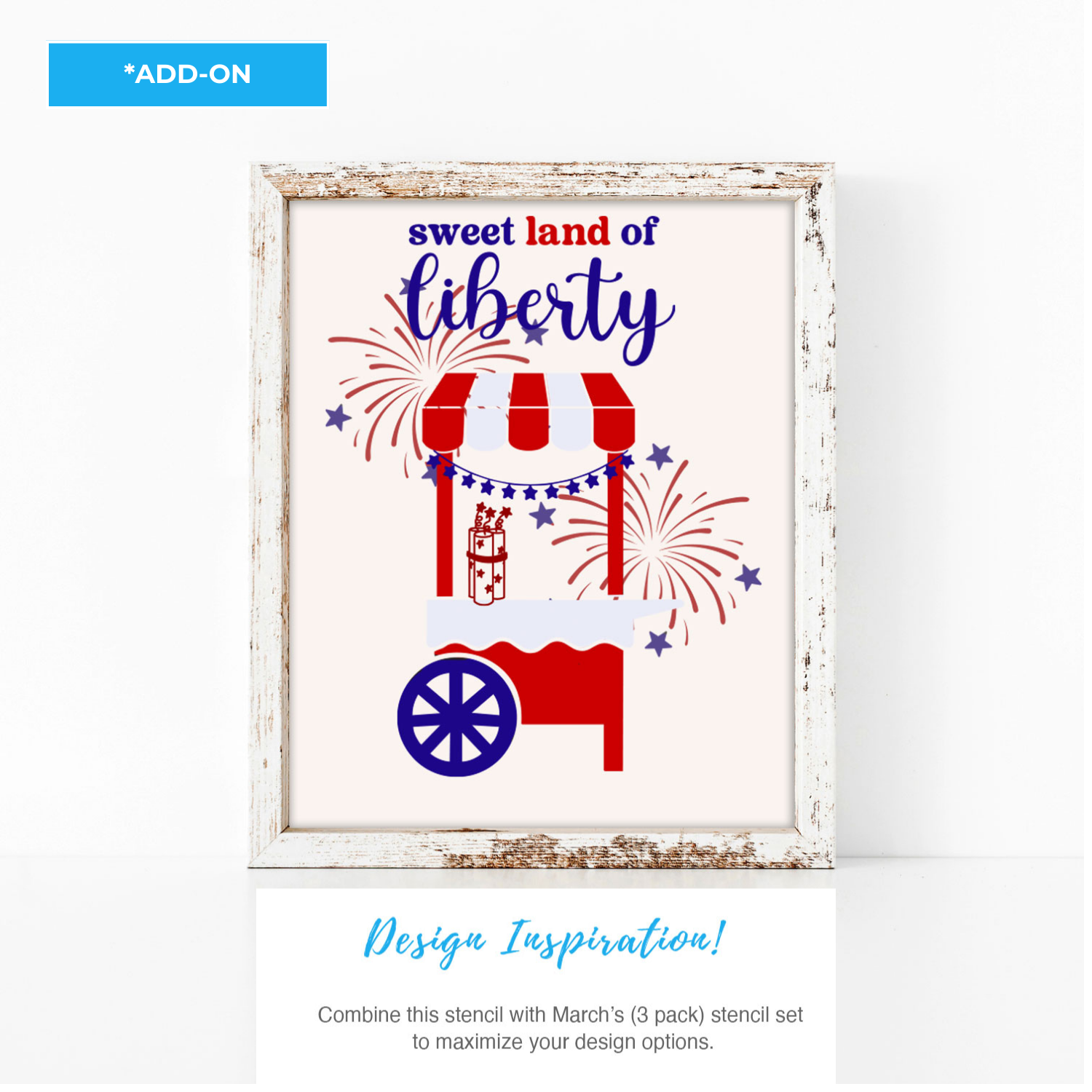 SOTMC - March 2025 Add on: Firework Stand 12x16"