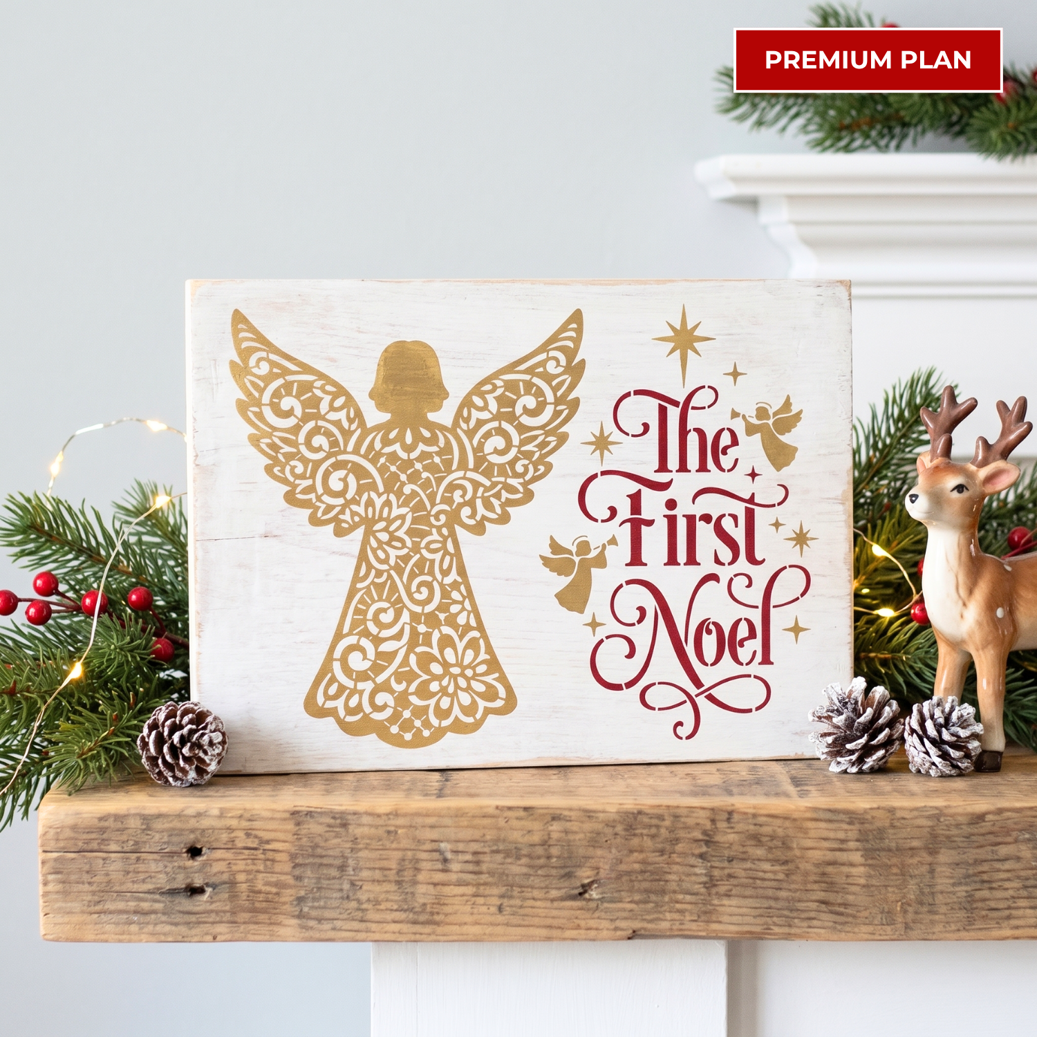 July 2026: A Merry Christmas 12"x16" 3pk
