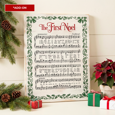 July 2026 First Noel Hymn - Add on 12x16"