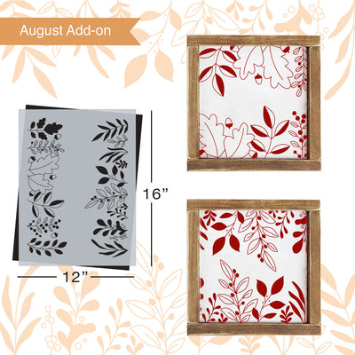 SOTMC - August 2023: Fall Leaves Stencil (add-on)