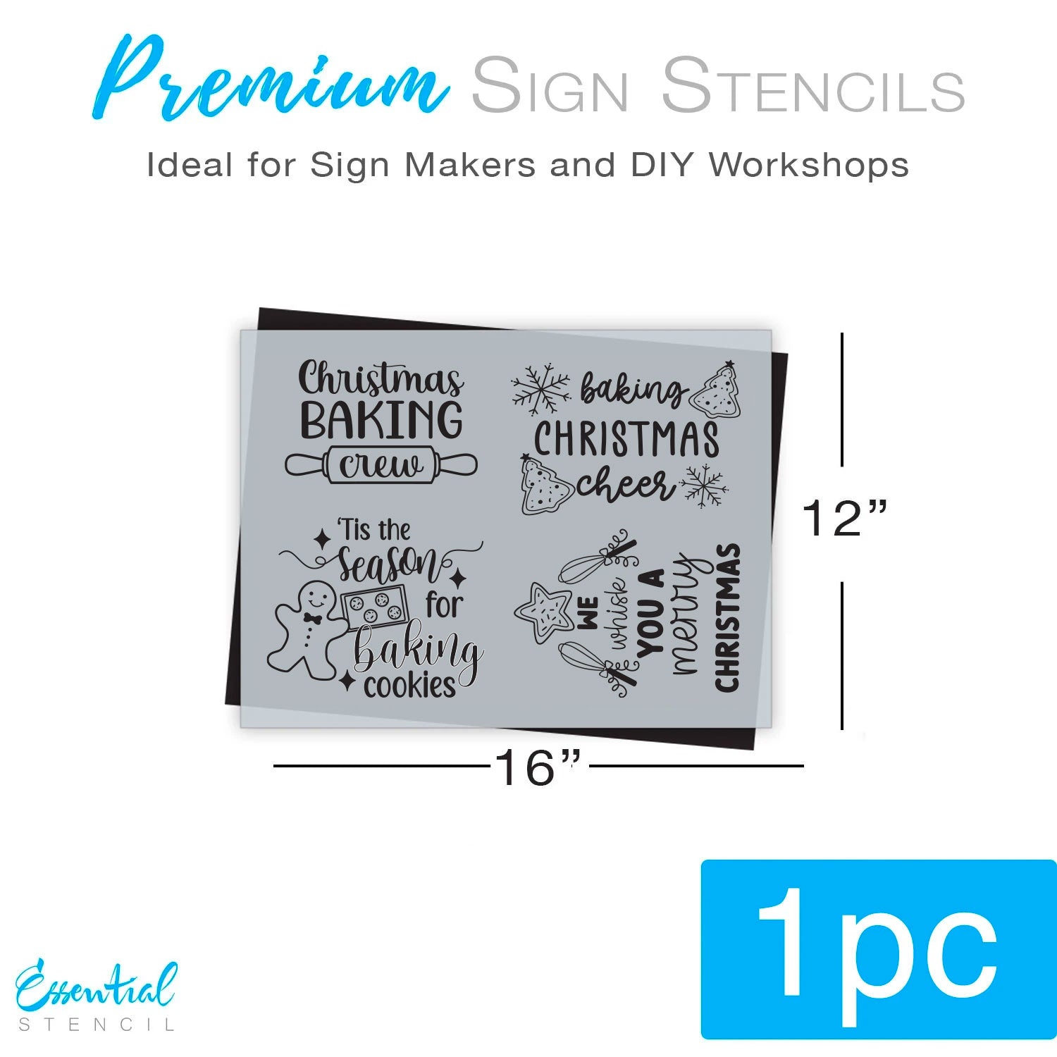 Holiday Baking Season Stencil (Club Exclusive)