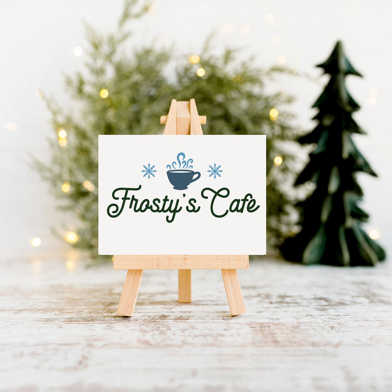 July Basic 2025: North Pole Village 6"x8"