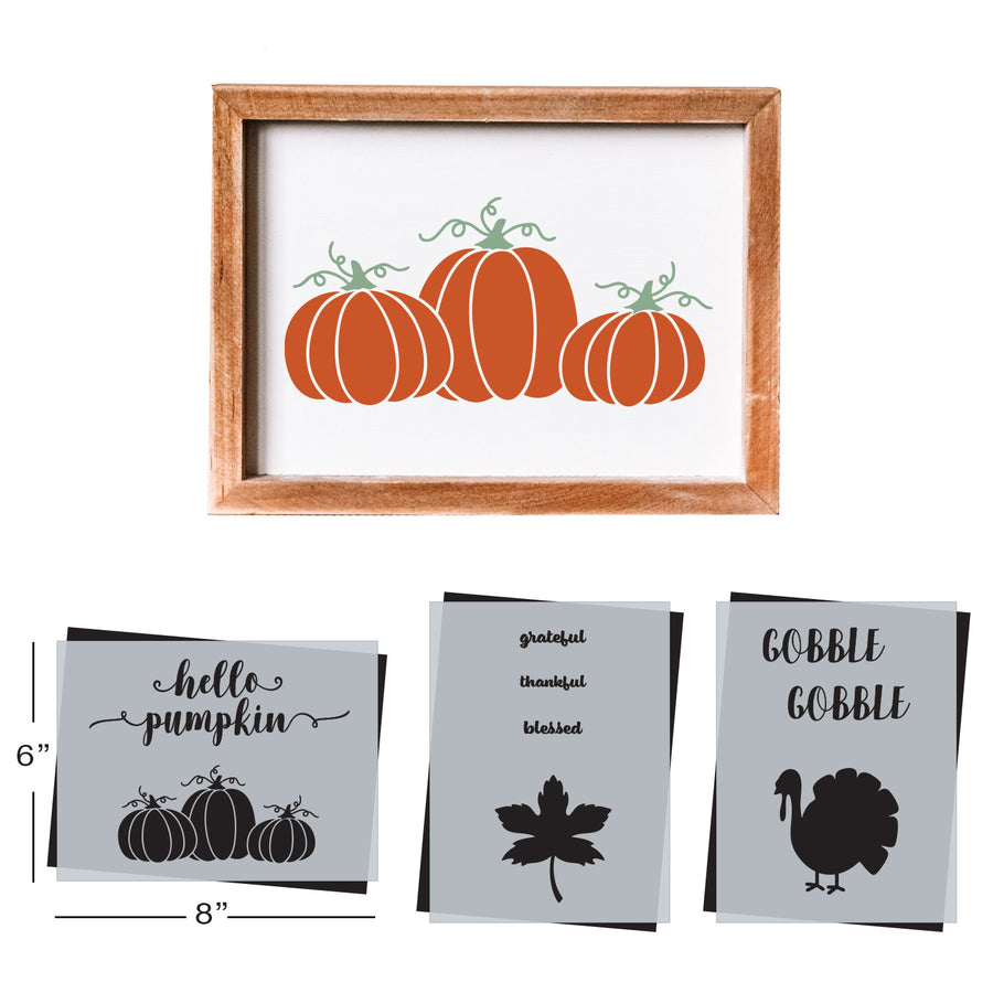 August Basic 2025: All Things Fall 6"x8"