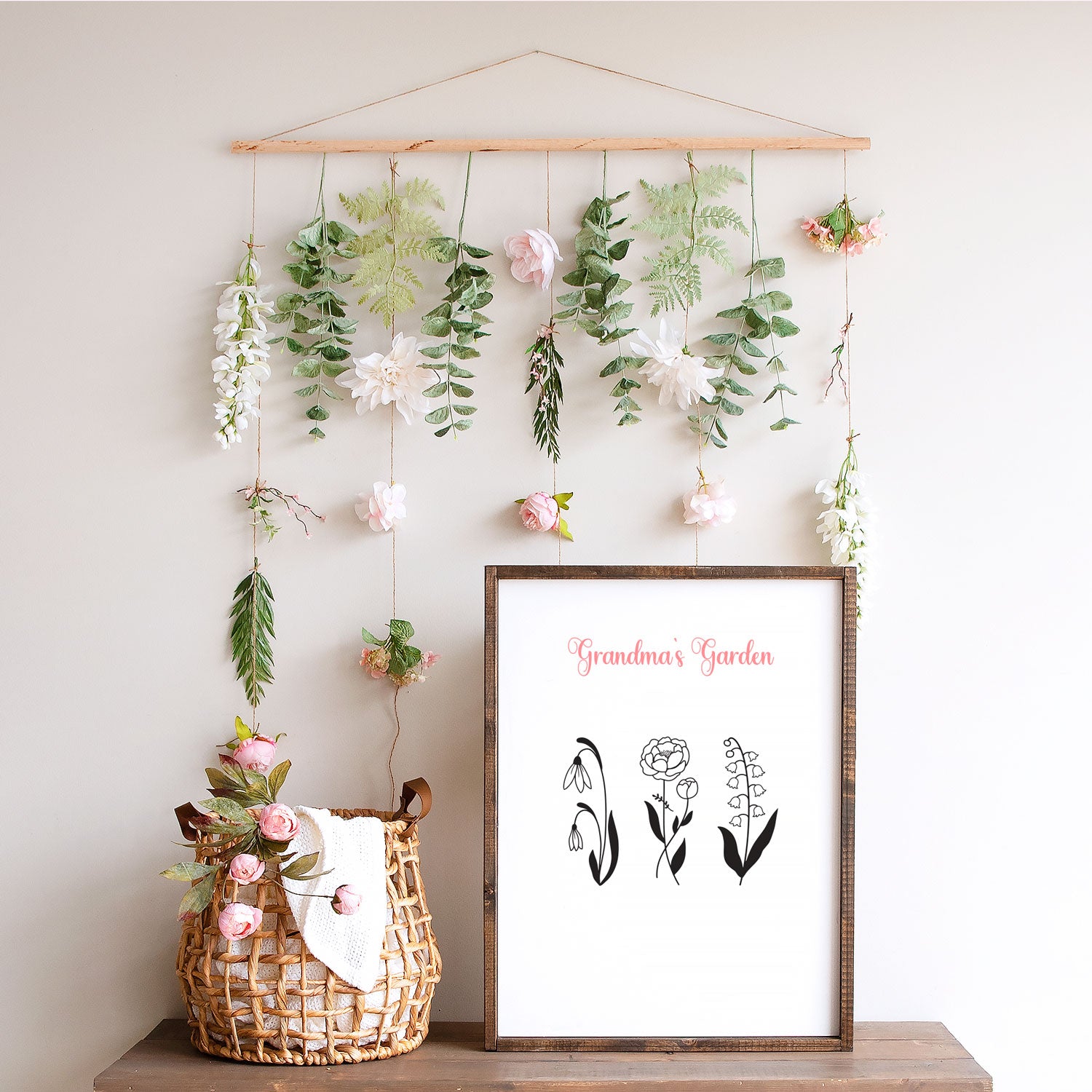 SOTMC - February 2023: Birth Month Flowers Stencil Set, 12"x16" (3 pack)