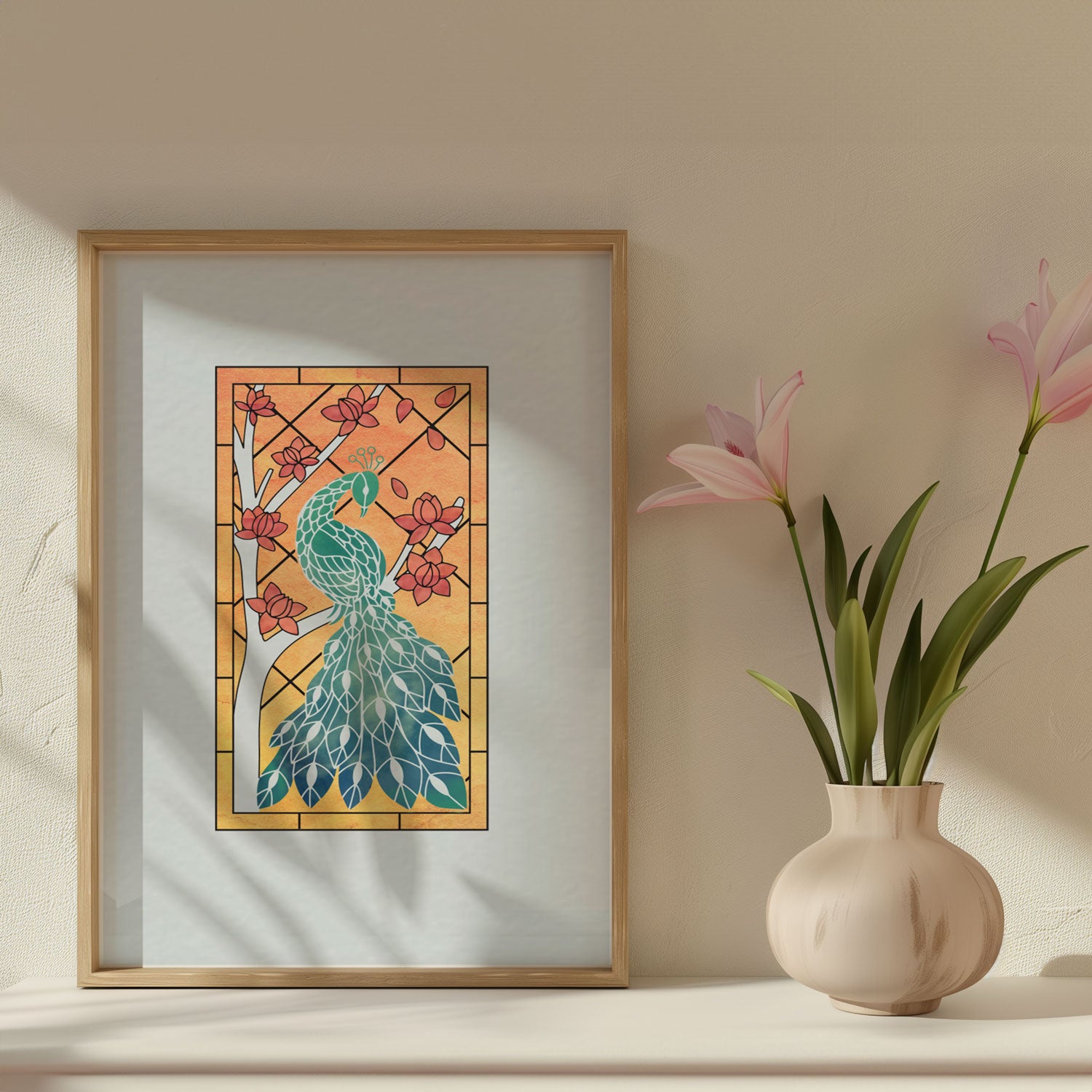 SOTMC - May 2024: Stained Glass Inspired Stencil Set, 12"x16" (3 pack)