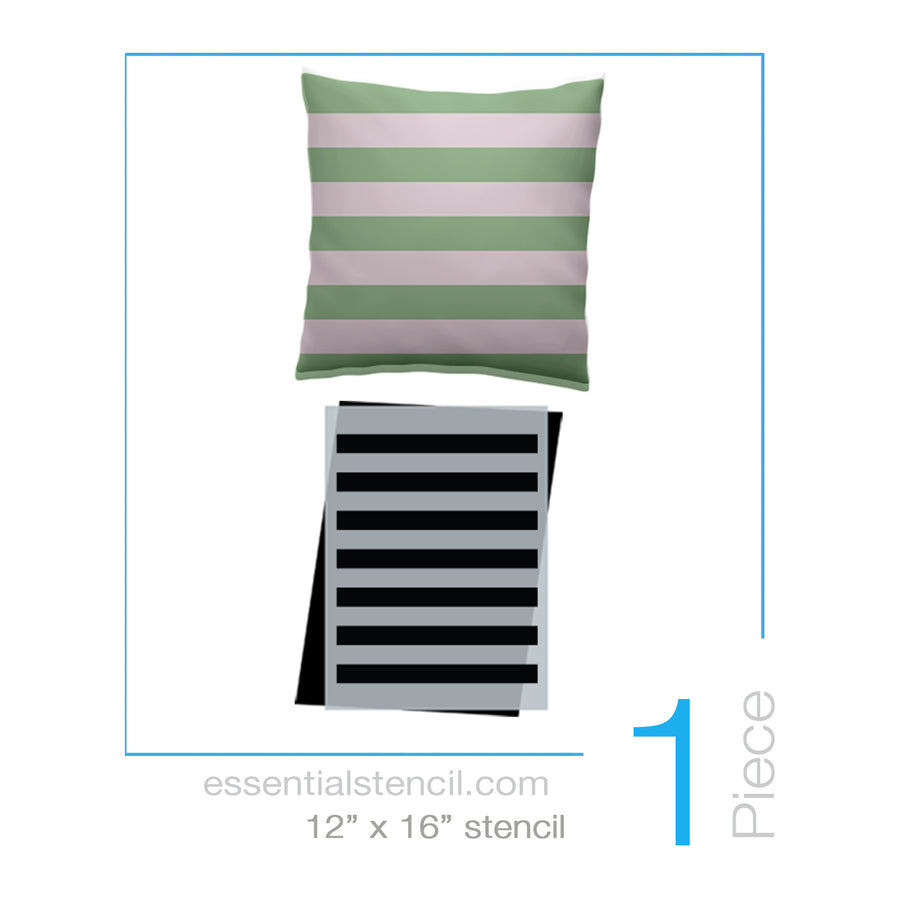 Large Stripe Stencil Pattern (Club Exclusive)