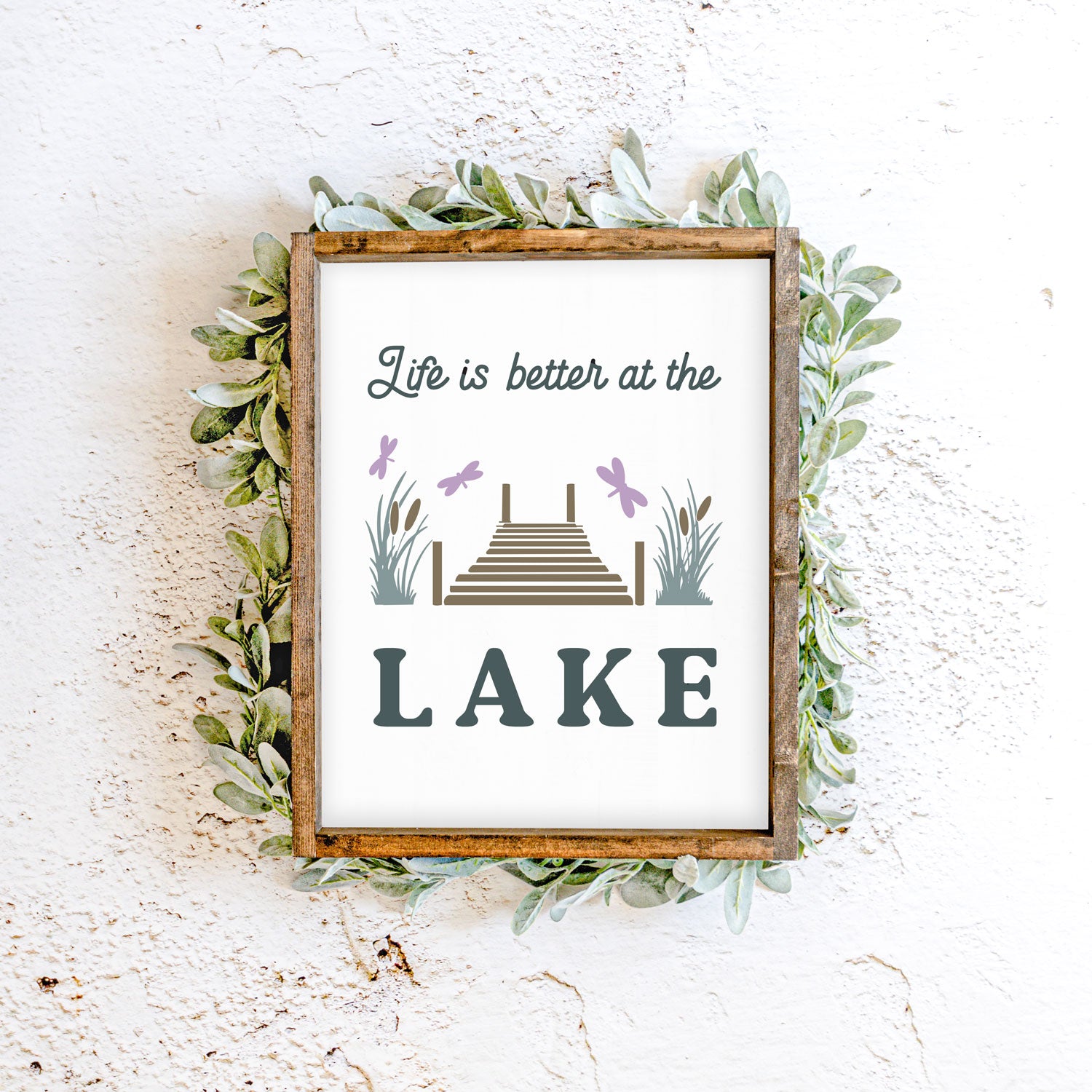 June 2025: Lakeside Summer 12"x16" 3pk