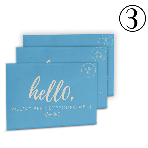 Stencil of the Month Club 3 Month Plan*