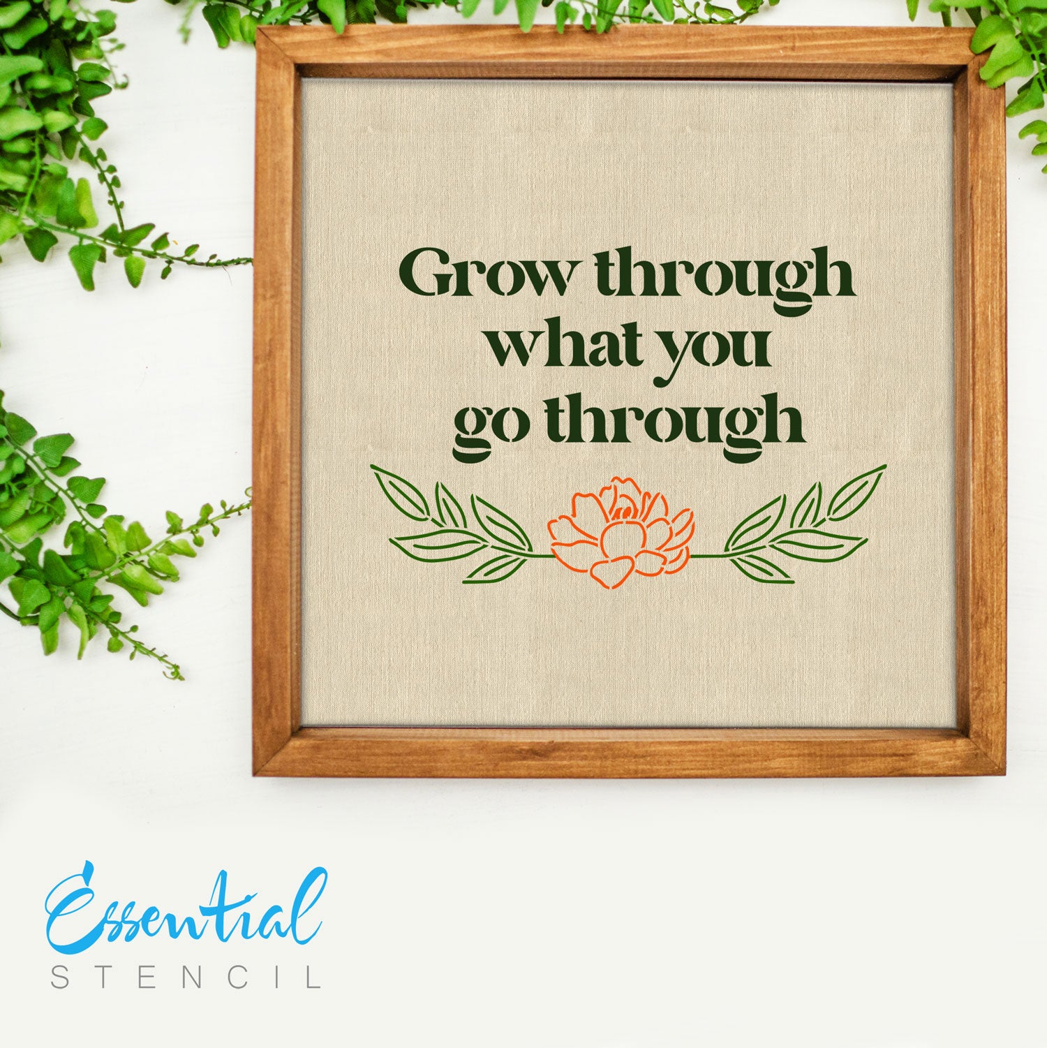SOTMC - January 2022: Grow through what you go through stencil (add-on)