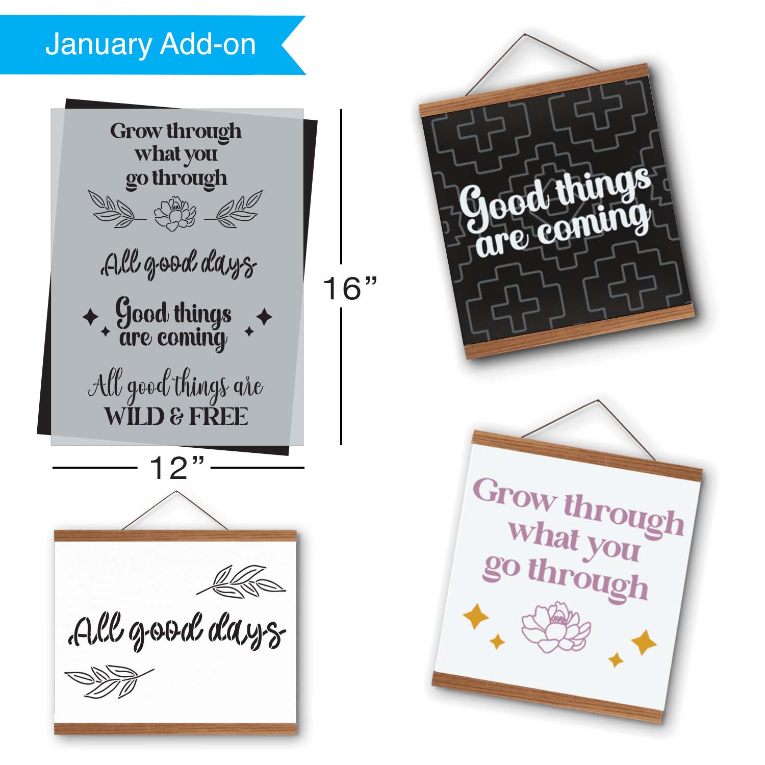 SOTMC - January 2022: Grow through what you go through stencil (add-on)