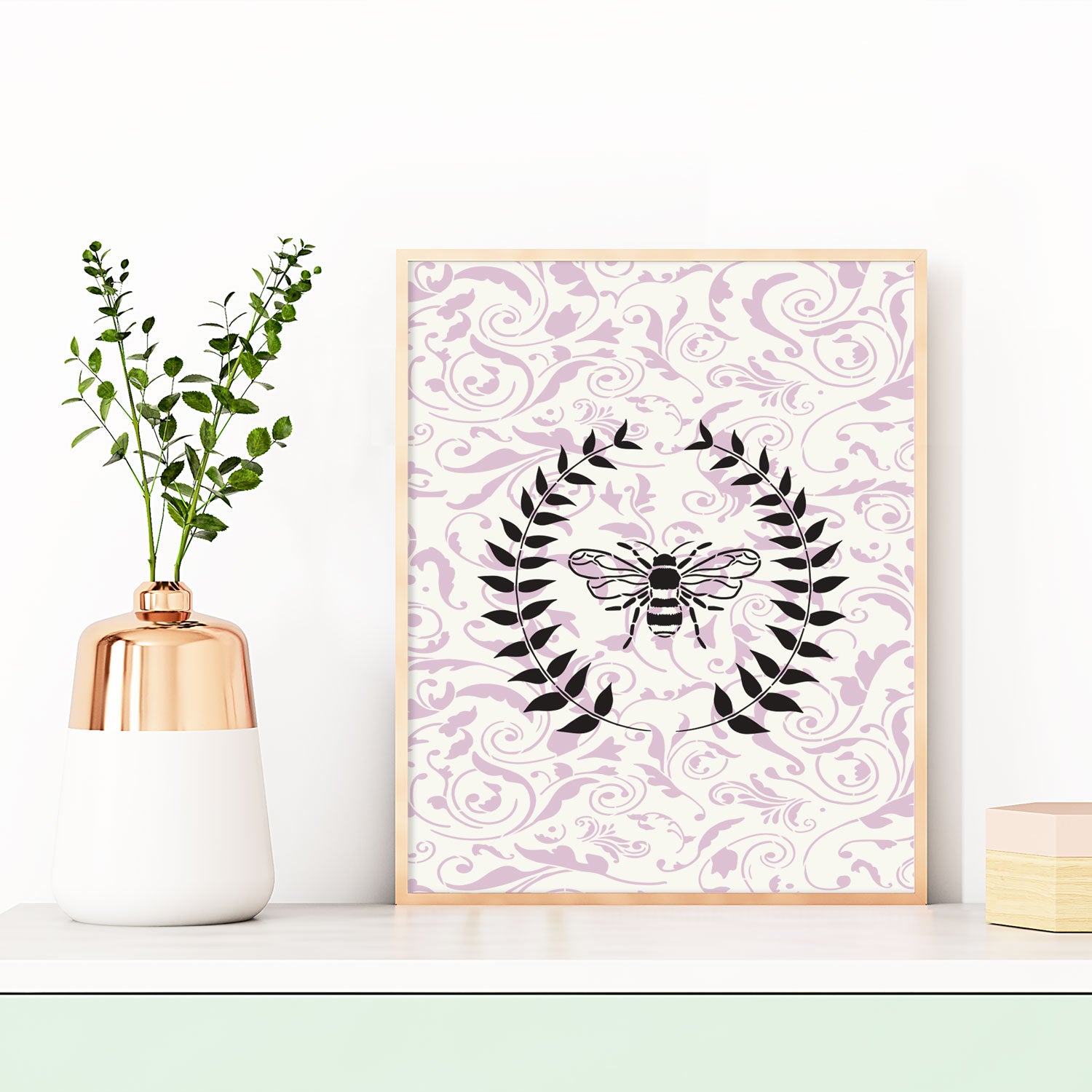 SOTMC - March 2022: Vintage Flourish Pattern Stencil (add-on) - Collaboration