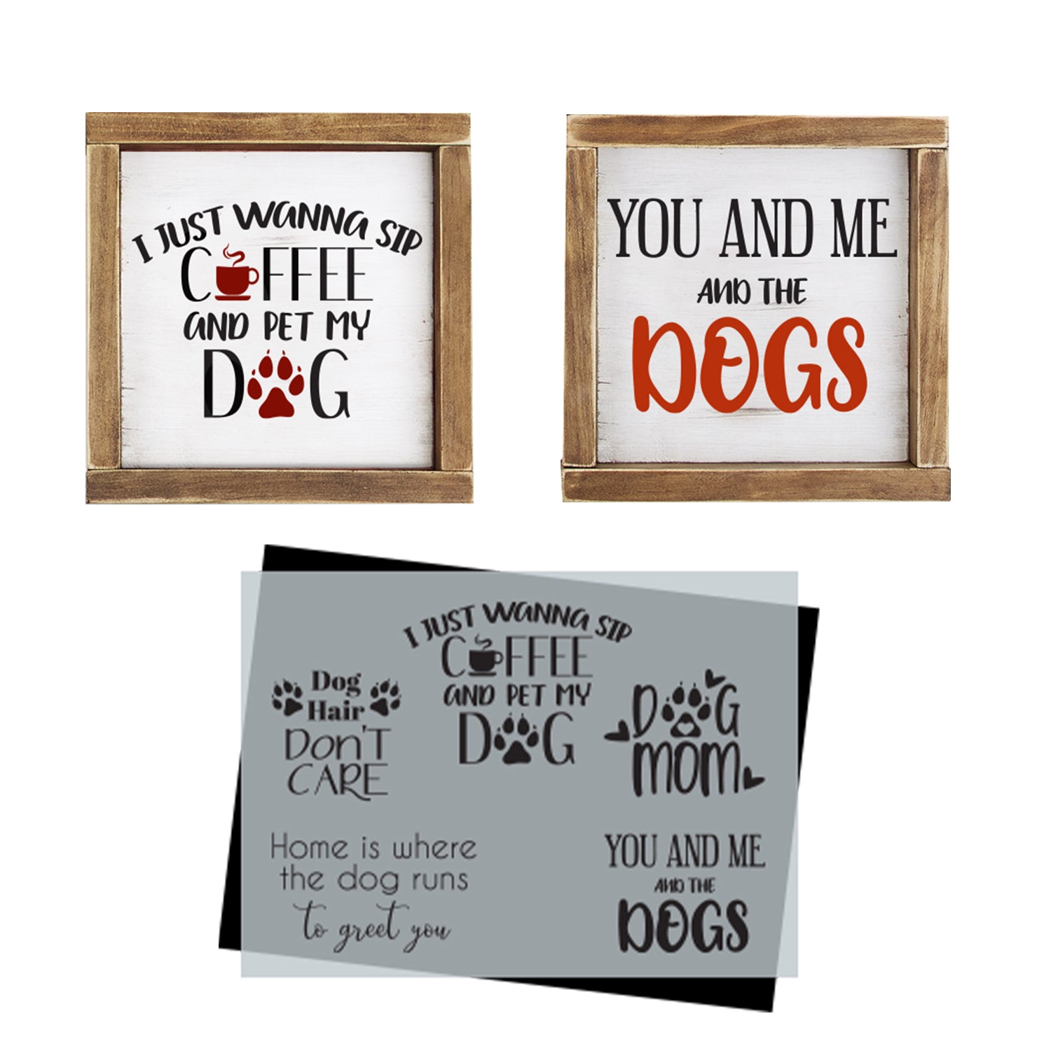 Dog Lovers Stencil (Club Exclusive)