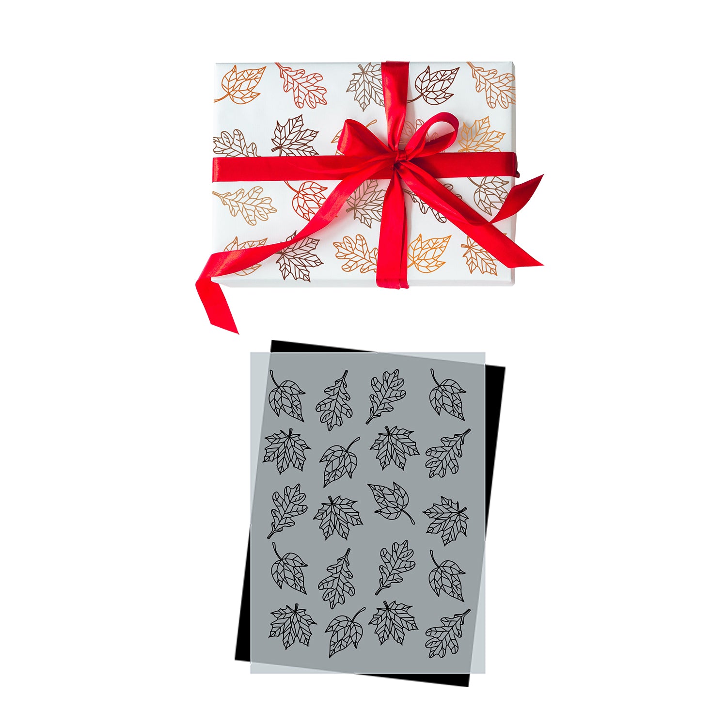 Fall Leaves Stencil Pattern (Club Exclusive)