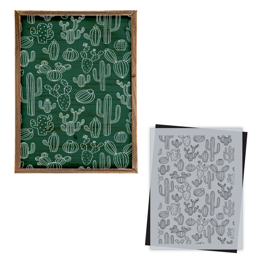 Cactus Pattern stencil (Club Exclusive)