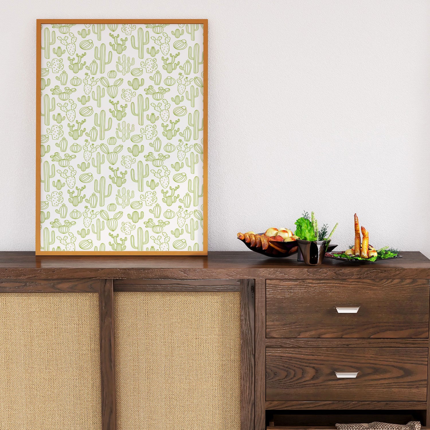 Cactus Pattern stencil (Club Exclusive)