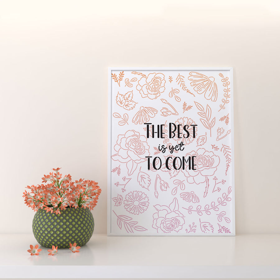 SOTMC - January 2022: The Best Is Yet To Come Boho Stencil Set