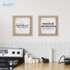 Kitchen Quotes Sign Stencil (Club Exclusive)