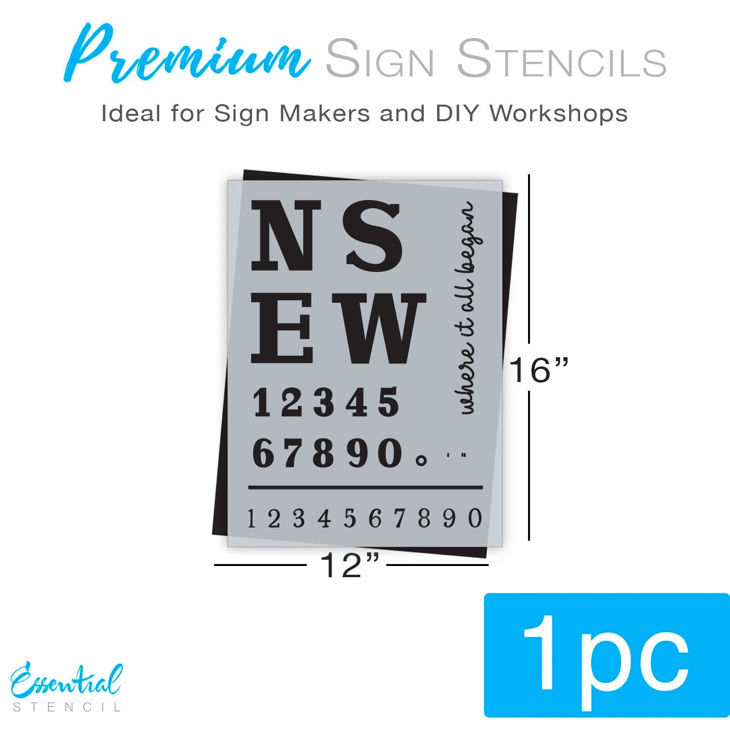 Longitude Latitude stencil (Club Exclusive)