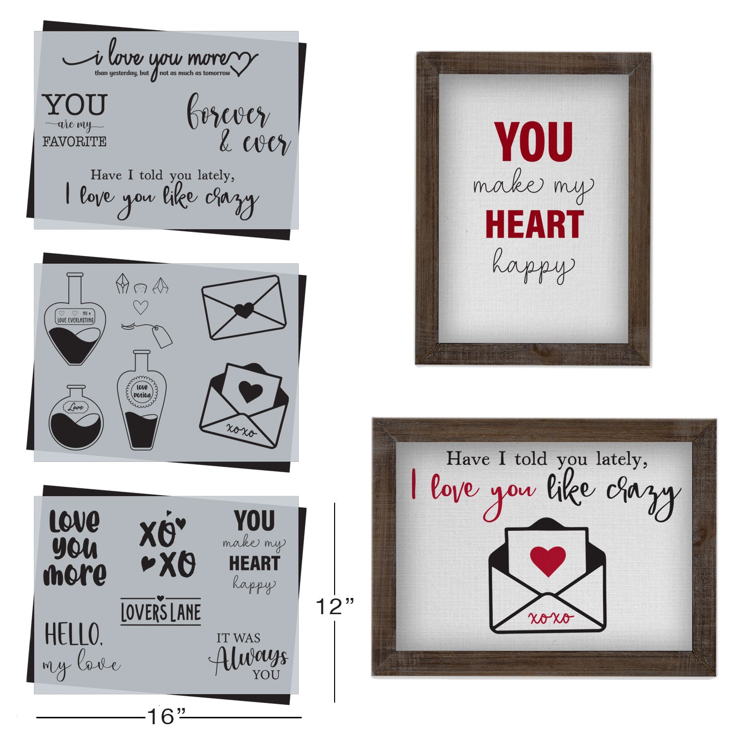 SOTMC - February 2022: Love Potion Stencil Set