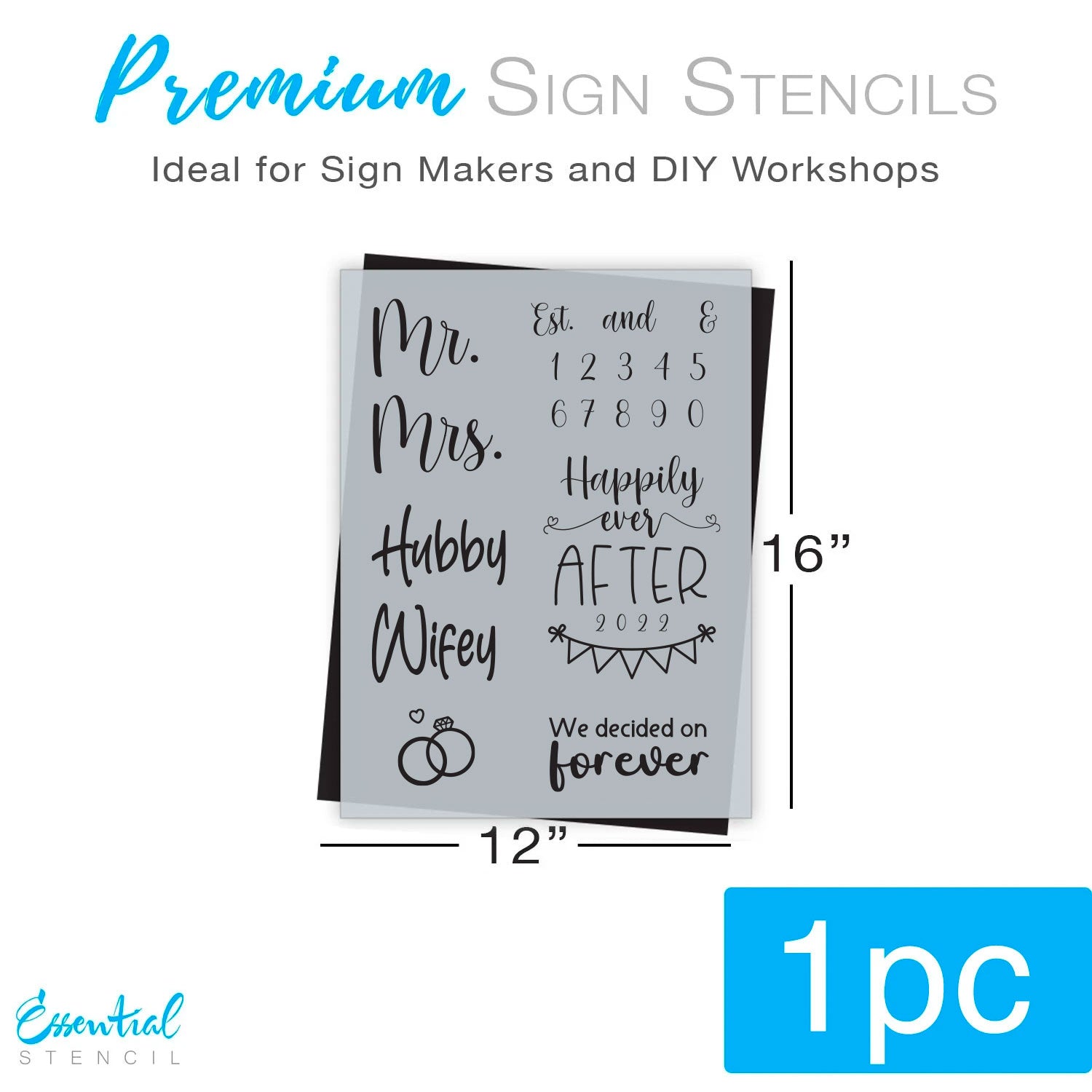 Mr. & Mrs. Stencil (Club Exclusive)