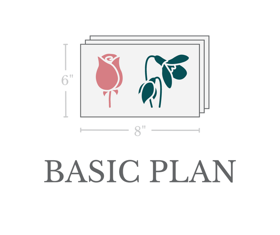 Stencil of the Month Club - Basic Plan (w/Premium)