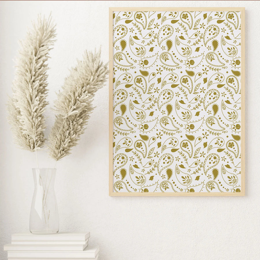 Paisley Pattern stencil (Club Exclusive)