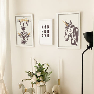 SOTMC - April 2020: Cow and Horse Head with Accessories Stencil Set by Melissa Miller
