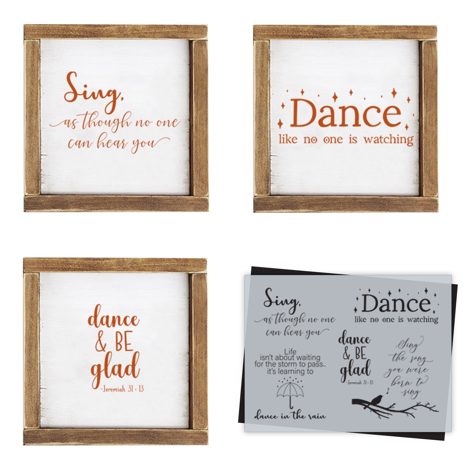 Singing and Dancing Stencil (Club Exclusive)