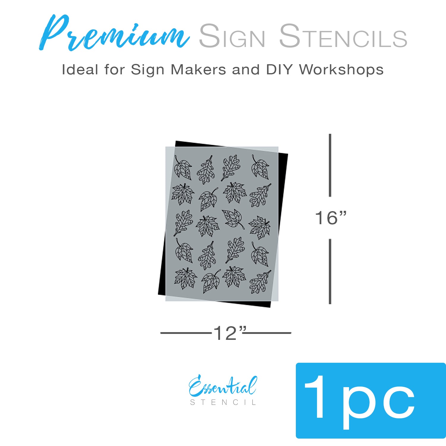 Fall Leaves Stencil Pattern (Club Exclusive)