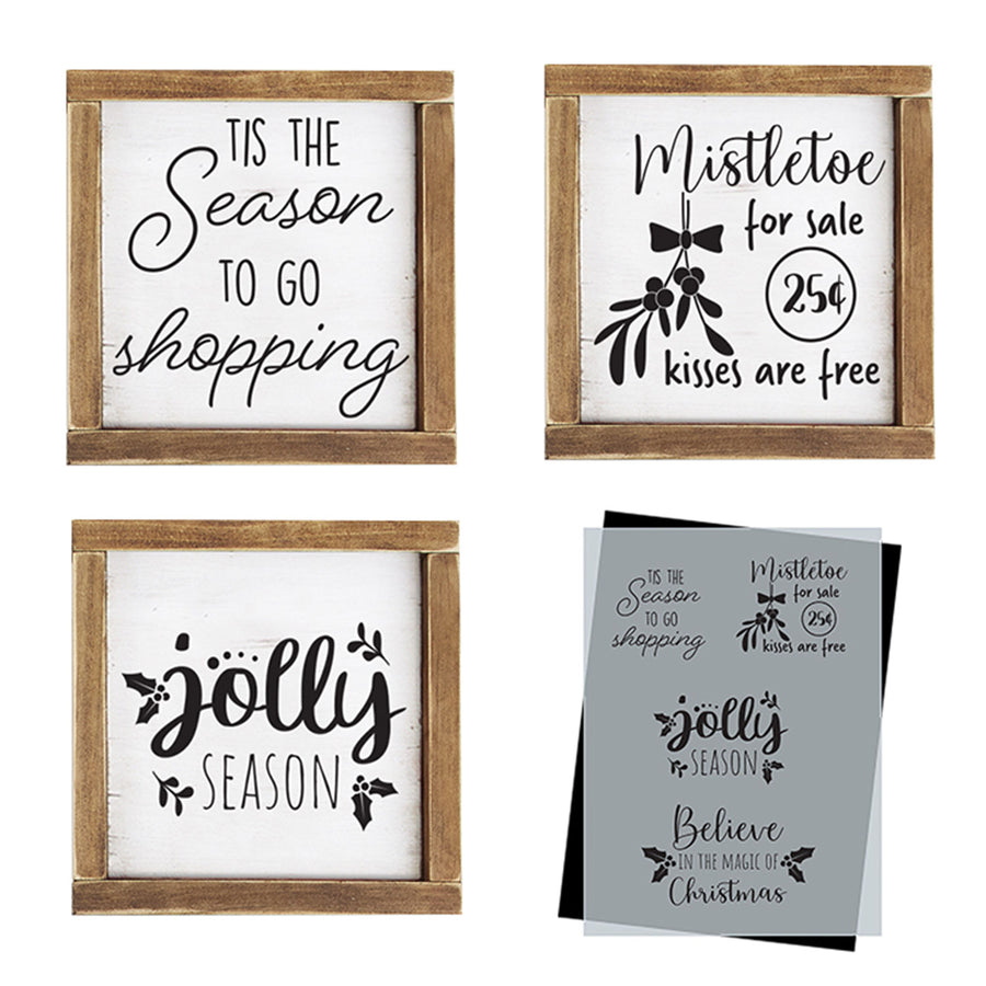 Jolly Season Stencil (Club Exclusive)
