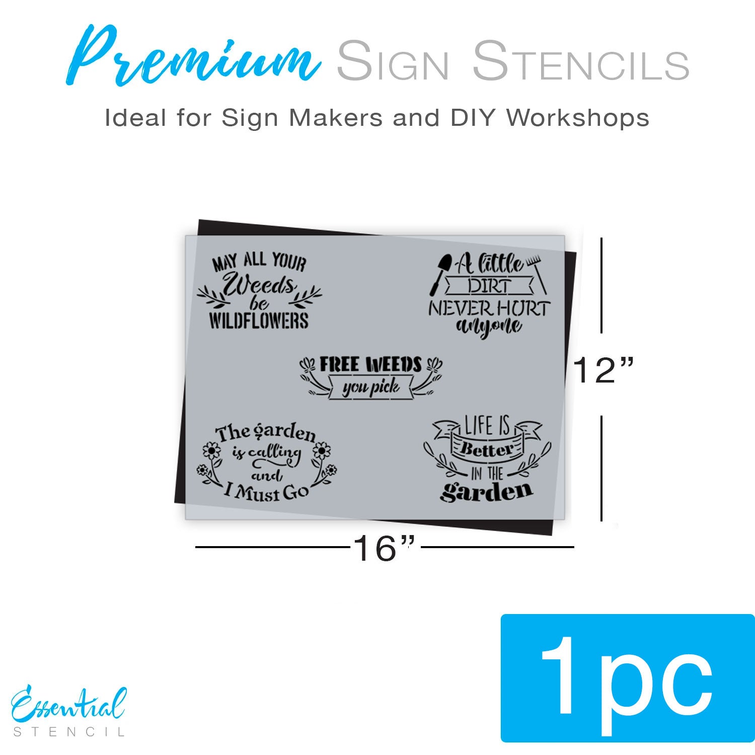 The Garden is calling stencil (Club Exclusive)