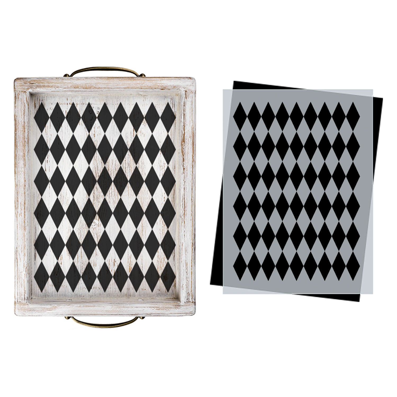 Harlequin Stencil Pattern (Club Exclusive)