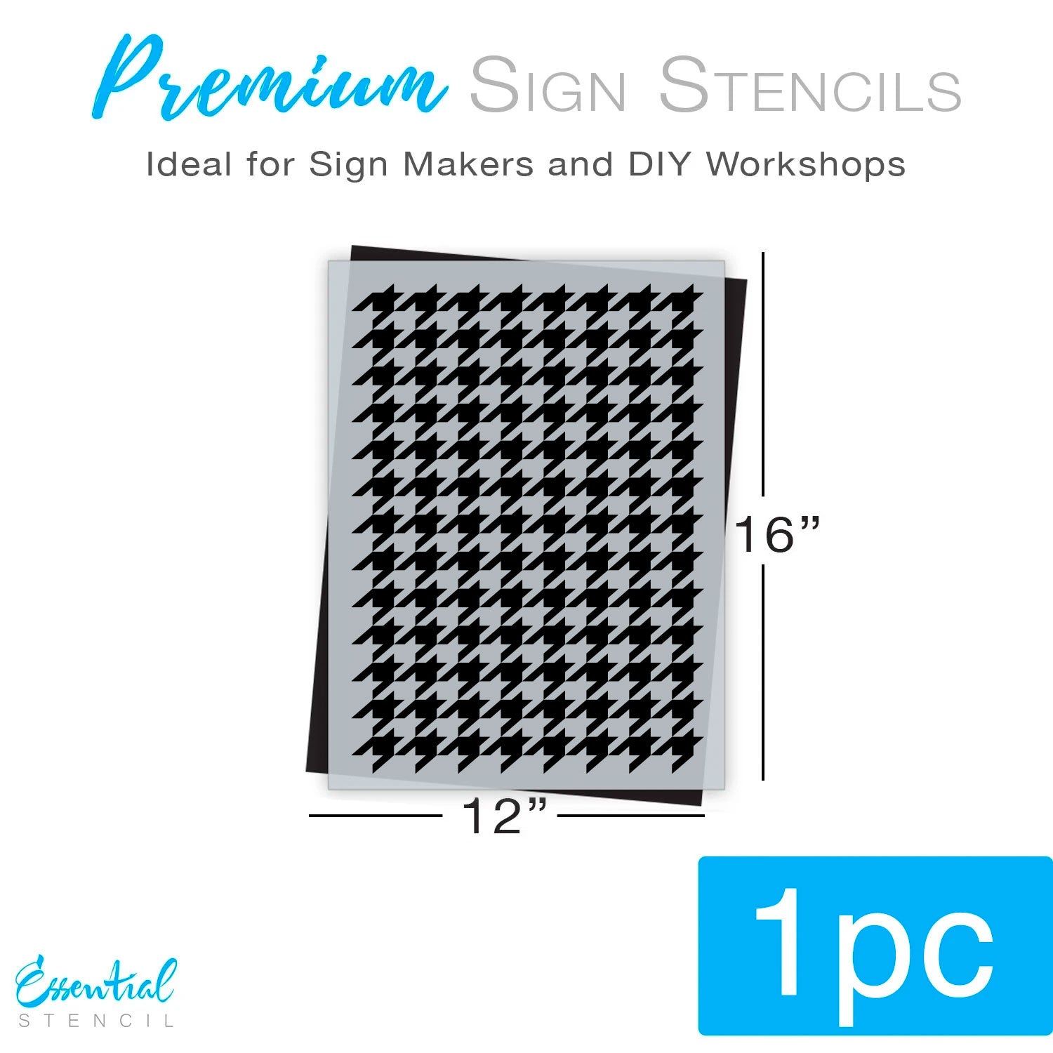 Houndstooth Stencil Pattern (Club Exclusive)