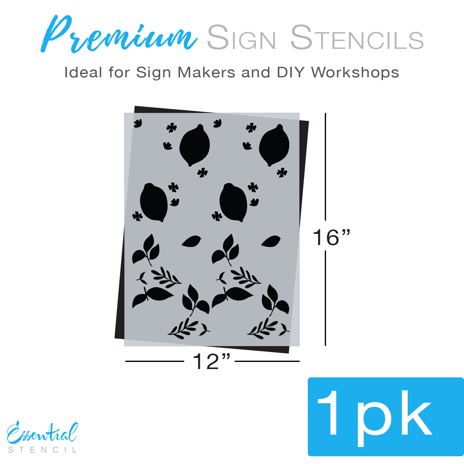 Lemon Stencil Pattern (Club Exclusive)