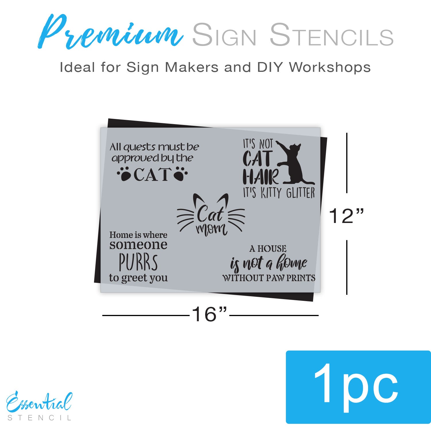 Cat Mom Stencil (Club Exclusive)