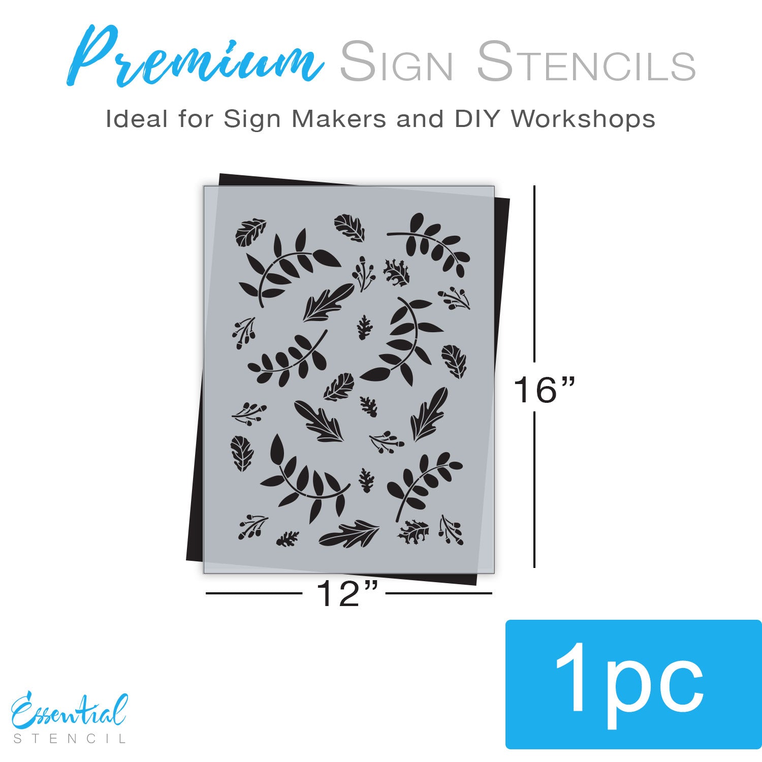 Nature Leaf Pattern Stencil (Club Exclusive)