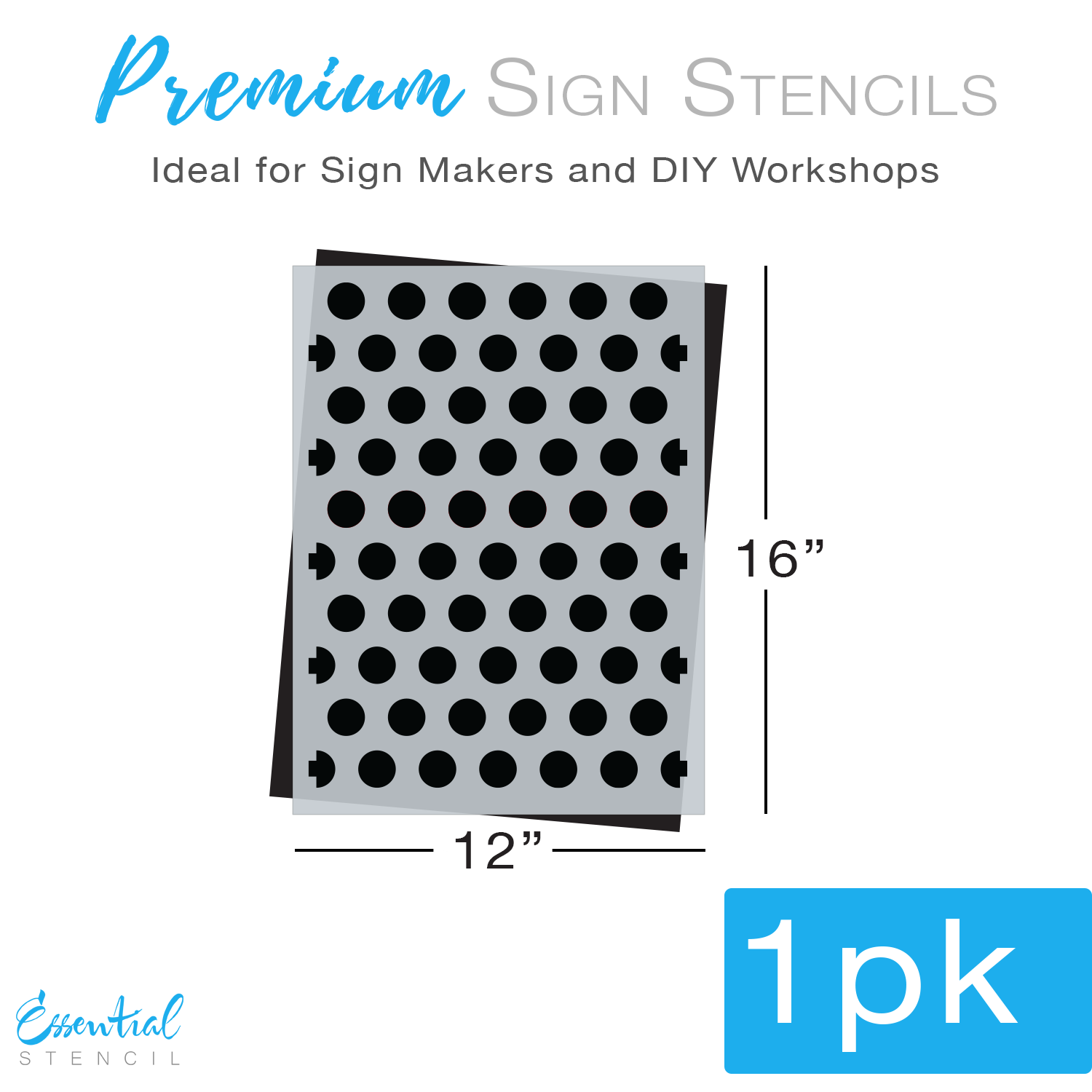 Polka Dot Stencil Pattern (Club Exclusive)