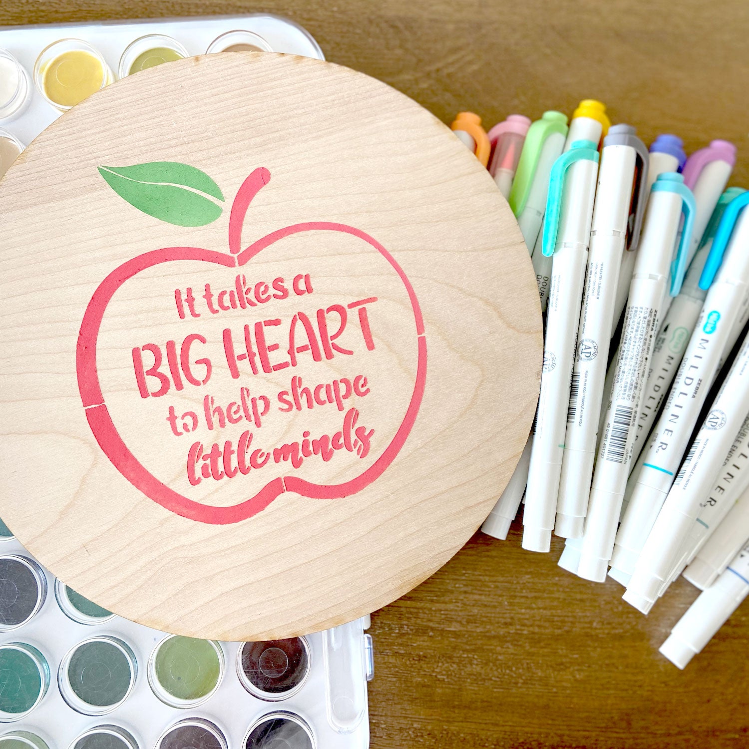 Best Teacher Ever Stencil (Club Exclusive)